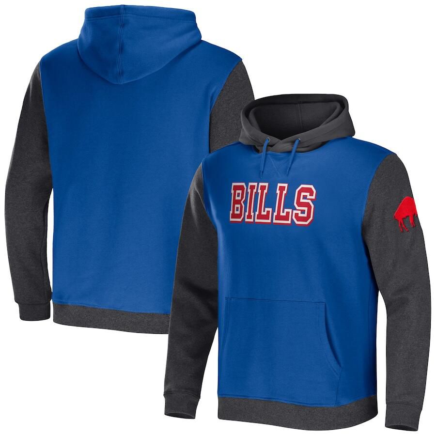 Men 2023 NFL Buffalo Bills blue Sweatshirt style 3
